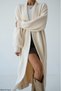 Women's Soft Textured Long Knitwear Cardigan - 2