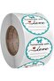 Homemade with Love Round [1 inch][500 Stickers] Labels For Envelope Seals, Packing Seals, ca