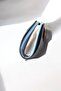 Black Card Holder Genuine Leather Transparent Inside 10 Compartments Small Card Holder Gift Business Card Holder 9 X 7 cm - 8