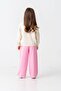 Girl's Appliqued Bow Detailed Knitwear Top and Bottom Set 2-Piece Set - 5