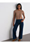 10779 Crew Neck Short Sleeve Knitwear Blouse-Dark Mink - 5