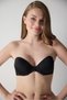 Basic Plain Extra Padded Strapless Bra 2081