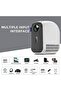 Video Projector 8000 Lumens Gaming Projector with 300" Display Full HD Movie Projector 4K Su - 2
