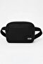 Walt Double Compartment Waterproof Zippered Sports Men's Bag with Shoulder Strap - Black - 3