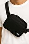 Walt Double Compartment Waterproof Zippered Sports Men's Bag with Shoulder Strap - Black - 2