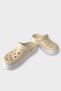 Unisex Comfort Lightweight Medical Nurse Sabo Slippers Beige - 4