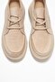 LILYA Beige Suede Genuine Leather Women's Chukka Boots - 2