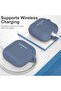 for AirPods 4 Silicone Case Cover (2024), Full Body Protective Shock-Resistant Silicone Case - 8