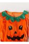 Girl Child Halloween Costume Honeydew Pumpkin Dress Costume Pumpkin Crown - 5