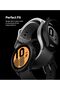 Samsung Galaxy Watch 4 44mm Case| Slim Series| Clear + Black - 5