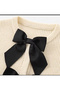 Thessaloniki Knitted Cardigan with Large Bow Detail - 3