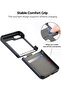 Samsung Galaxy Z Flip 5 Case Cover | Leather Case With Ring Holder | Red - 4