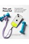 Holder Link Strap Designed for Camera Strap and Phone Strap | Purple (Tarpaulin Neon Green) - 5