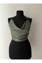 Satin Backless Blouse