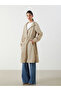 Lcw Modest Women's Hooded Plain Raincoat