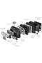 Ledlenser hf6r core headlamp, red - 6