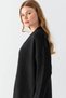 Basic Midi Length Oversize Soft Textured Knitwear Cardigan Aw25Hi0012 - 7