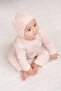 Organic Cotton Modal Pink Baby British Hat - 2