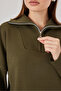 Women's Sweater Skirt Double Set 15938 - Khaki - 5
