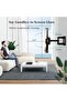 Full Motion TV Wall Mount Fits Most 40-80 inch TVs, Swivel and Tilt TV Bracket with Double Hinged Ar - 5