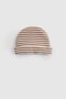 Organic Cotton Modal Brown Baby Beanie - 2