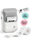 B1 Portable Thermal Label Printer 2 inch - Bluetooth Portable Label Maker (Gray)