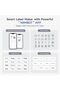 B1 Portable Thermal Label Printer 2 inch - Bluetooth Portable Label Maker (Gray) - 5