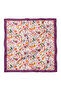 Colorful Flower Garden Pattern Scarf Bandana 50X50 cm - 2
