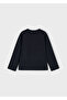 Black Girls' Embroidered Long Sleeve T-Shirt 4010 - 4