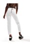 White Women's Marnie Lycra Super High Waist Mom Jeans - 3