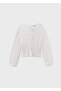 Cream Girl's Bow Blouse 7032 - 4
