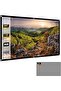 100 Inch Projector Screen 16:9 Foldable 4K Full HD Projection Screen