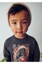 Boy's 4-9 Years Old 3D Patterned Long Sleeve T-Shirt Anthracite - 2