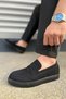 Jy180 Estilo X Laceless Suede Men's Casual Sports Classic Shoes Sst - Black - 2