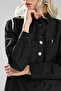 Women's Double Piece Design Shirt with Detachable Vest Detail - 5