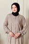 Modest Wear Mother Dress Prayer Dress Viscose Floral Full Length Dress V Robe Fish Dress Plus Size - 5
