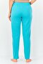 Rosaline x Women Graphic Print Drawstring Sleepwear Pyjamas, Turquoise - 3