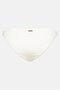 Women Textured Pull On Earth Angel Tropic Bikini Bottom, Ivory - 2