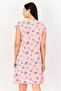 By Rosaline Women Allover Print Sleeping Dress, Multicolor - 4