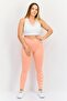 Women Tight Fit Pull On Training Leggings, Peach - 4