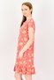Women Allover Print Sleeveless Sleepwear Dress, Multicolor - 4