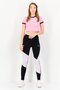 Women Slim Fit Short Sleeve Downtown Outoor T-Shirt, Pink - 4