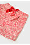 Red Girl's Bow Shorts 4224 - 3