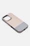 iPhone 16 Pro Cuir Two-Tone Leather Protective Case, Multicolor - 4
