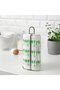 FAMILJ Kitchen roll, patterned bright green/white - 4