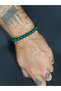 Dark-Colored Glass Bead Bracelet – Stylish and Elegant Design Unisex - 3