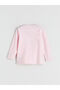 Crew Neck Printed Girl's Pajama Set - 4