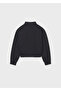 Black Girl's Embossed Sweatshirt 7424 - 2