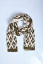 V Patterned Double-Sided Knitwear Children's Scarf (Age 5-10, 30X140Cm) - 2