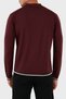 100% Wool Regular Fit Half Zipper Polo Neck Sweater Men's Sweater Em001512 Af14158 U5 - 3